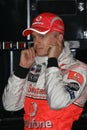 F1 2008 - Heikki Kovalainen McLaren Royalty Free Stock Photo