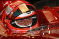 F1 2008 - Michael Schumacher Ferrari Royalty Free Stock Photo