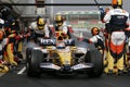 F1 2008 - Nelson Piquet Renault Royalty Free Stock Photo