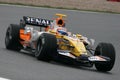 F1 2008 - Nelson Piquet Renault Royalty Free Stock Photo