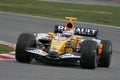 F1 2008 - Nelson Piquet Renault Royalty Free Stock Photo