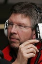 F1 2008 - Ross Brawn Honda Royalty Free Stock Photo