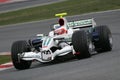 F1 2008 - Rubens Barrichello Honda Royalty Free Stock Photo