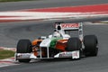 F1 2009 - Adrian Sutil Force India Royalty Free Stock Photo