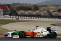 F1 2009 - Adrian Sutil Force India Royalty Free Stock Photo