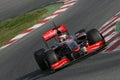 F1 2009 - Heikki Kovalainen McLaren Royalty Free Stock Photo