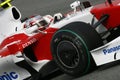 F1 2009 - Jarno Trulli Toyota Royalty Free Stock Photo