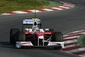 F1 2009 - Jarno Trulli Toyota Royalty Free Stock Photo