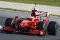 F1 2009 - Kimi Raikkonen Ferrari Royalty Free Stock Photo