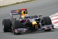 F1 2009 - Mark Webber Red Bull Royalty Free Stock Photo