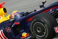 F1 2009 - Mark Webber Red Bull Royalty Free Stock Photo