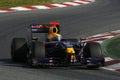 F1 2009 - Mark Webber Red Bull Royalty Free Stock Photo