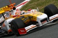 F1 2009 - Nelson Piquet Renault Royalty Free Stock Photo