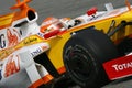 F1 2009 - Nelson Piquet Renault Royalty Free Stock Photo