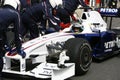 F1 2009 - Nick Heidfeld BMW Sauber Royalty Free Stock Photo