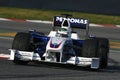 F1 2009 - Nick Heidfeld BMW Sauber Royalty Free Stock Photo