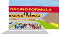 F1 starting grid