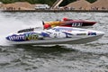 F1 waterski race Royalty Free Stock Photo