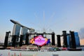 F16 aerial display during NDP 2012