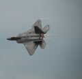 F22 Raptor Jet Fighter Airplane Royalty Free Stock Photo