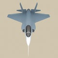 F35/x35 fighter Royalty Free Stock Photo