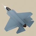 F35/x35 fighter Royalty Free Stock Photo