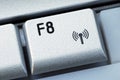 The F8 function key