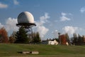 FAA Radar Dome at Army Base Royalty Free Stock Photo