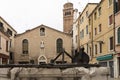 Church of San Tommaso Apostolo from 1742, Venice, Italy.