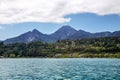 Faaker See with Mittagskogel, Austria Royalty Free Stock Photo