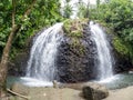 Faaone Double Waterfalls, Tahiti, French Polynesia