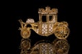 Faberge carriage. Royalty Free Stock Photo