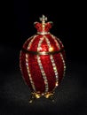 Faberge Egg in black