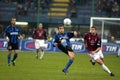 Fabio Cannavaro and Andriy Shevchenko in action during the match