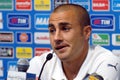 Fabio Cannavaro captain of the Italian national team during the Italy-Gana match Royalty Free Stock Photo