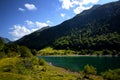 Fabreges lake in Ossau Valley in French Pyrenees.