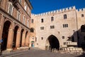 Fabriano medieval city historic center italy