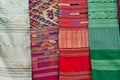 Fabric asian colorful