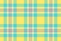 Fabric background vector of texture check textile with a pattern tartan plaid seamless