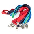 Fabric badge lanyard