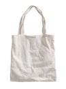 Fabric bag crumpled dusty dirty