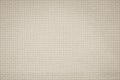 Fabric canvas woven texture background in pattern in light beige cream brown color blank. Natural gauze linen, carpet wool and Royalty Free Stock Photo