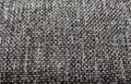 The fabric is close-up gray-black color . piece of fabric for sewing clothes Royalty Free Stock Photo