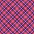 Fabric diagonal tartan, pattern textile, checkered retro