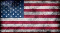 fabric flag of united states of america Royalty Free Stock Photo