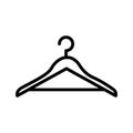 Fabric hanger Vector icon which can easily modify or edit