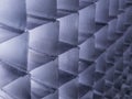 Fabric light modifier grid geometric abstract pattern Royalty Free Stock Photo