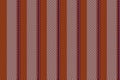 Fabric lines texture of background seamless pattern with a textile vertical stripe vector