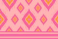 Fabric pattern, pillow pattern, seamless pattern, square shape, pink, yellow