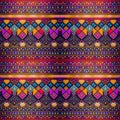 fabric pattern, seamless pattern, batik cloth Royalty Free Stock Photo